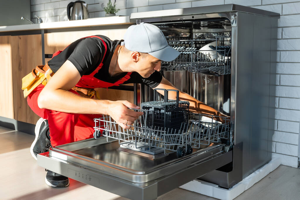 Commercial dishwasher system service